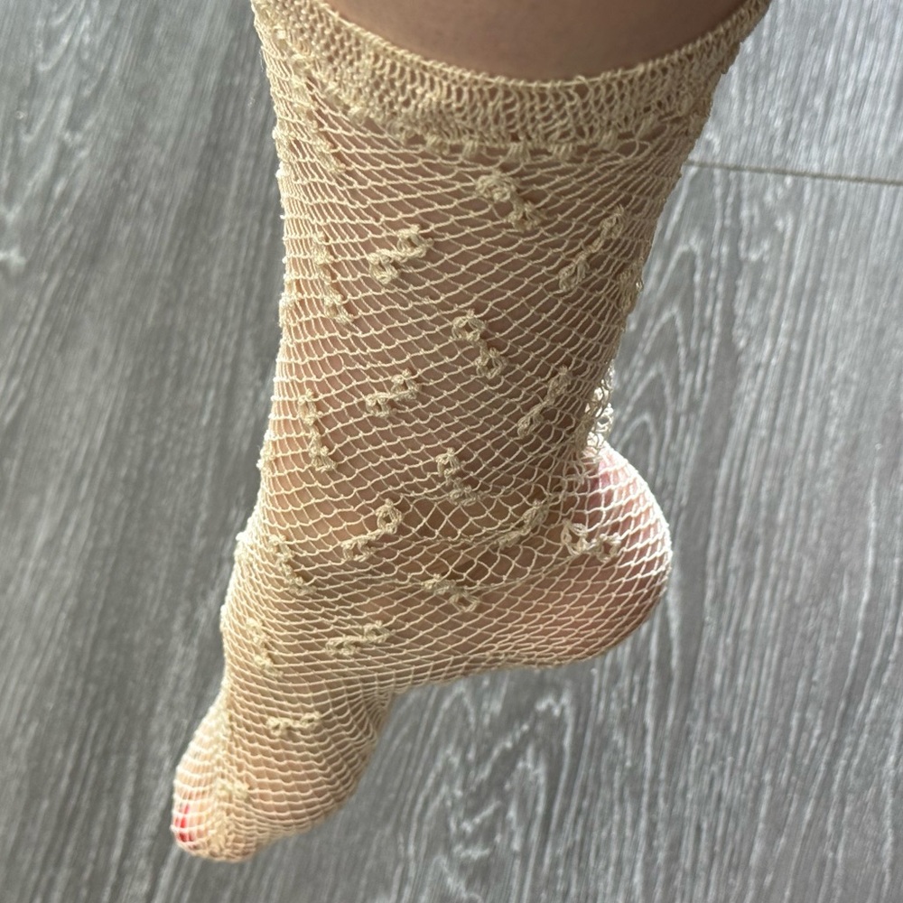 Vintage lace socks . - Picture 4 of 4